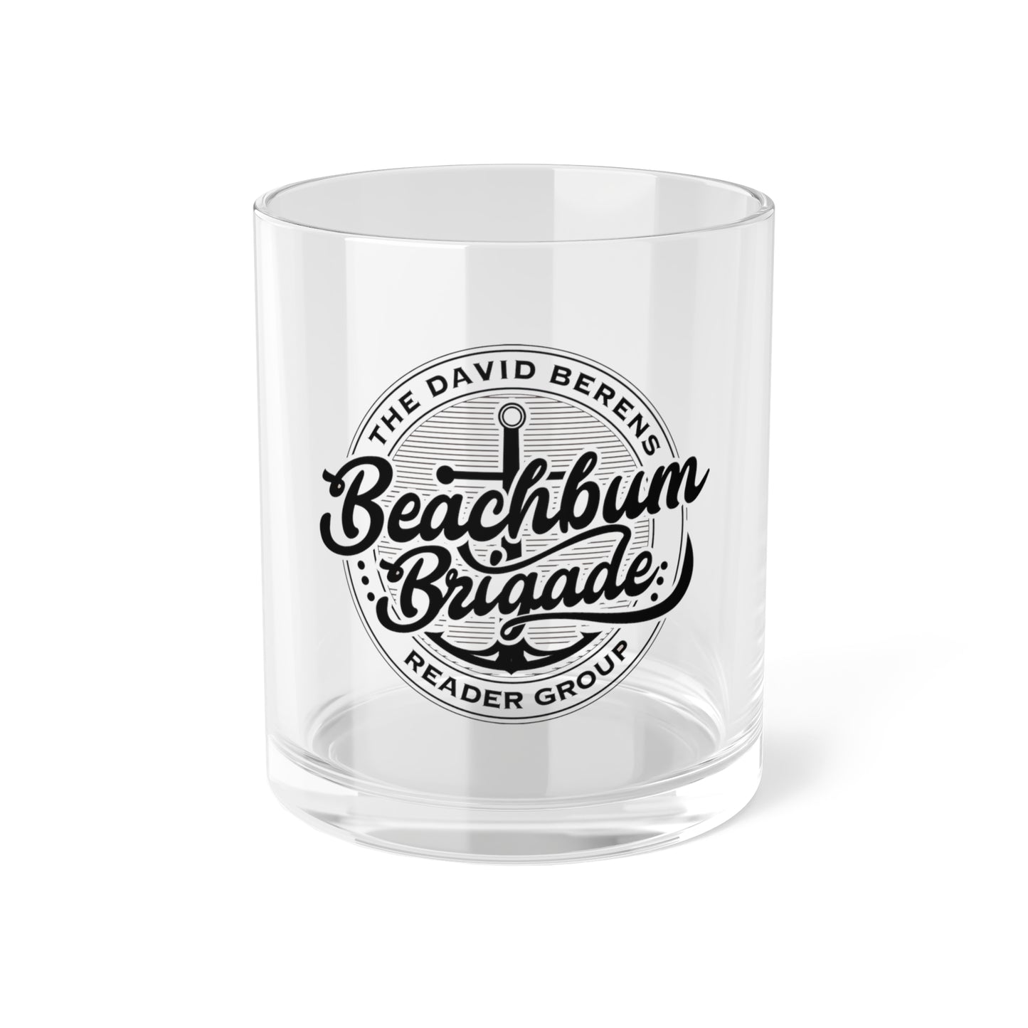 Beach Bum Brigade Bar Glass