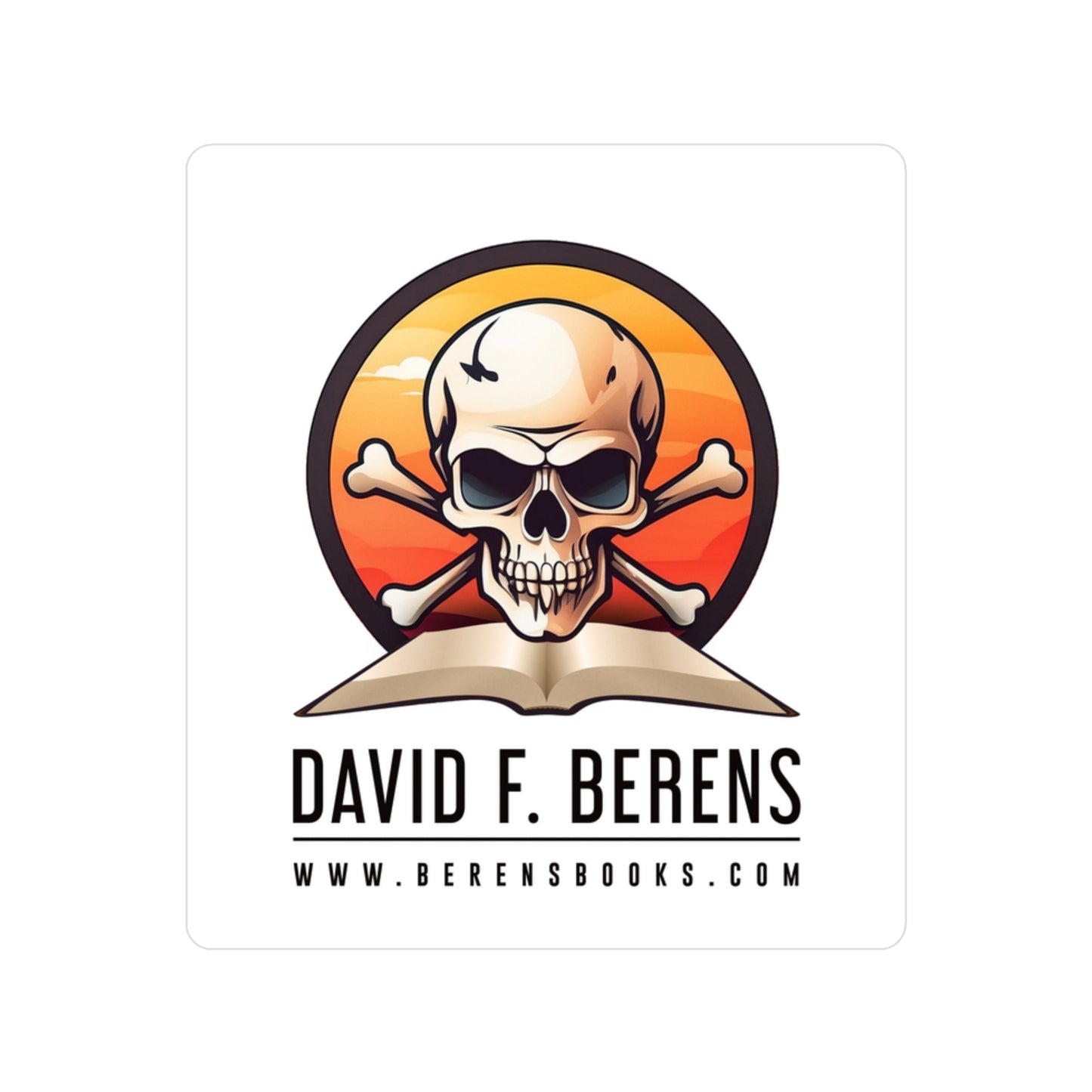 Berens Books Kiss-Cut Vinyl Decals