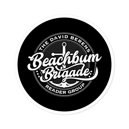 Beach Bum Brigade Round Stickers, Indoor\Outdoor